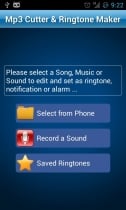 MP3 Cutter and Ringtone Maker - Android App Screenshot 1