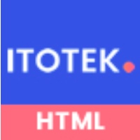 Itotek One Page Bootstrap 4  HTML 5 Theme