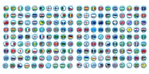 200+ Countries Flag Vector icons Screenshot 1