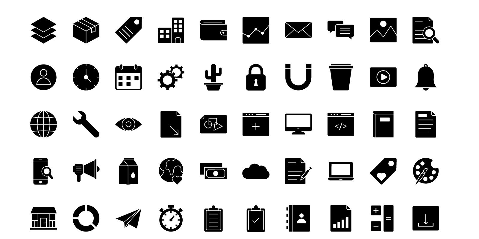 Download User Interface Design Vector Icons by VectorPortal | Codester