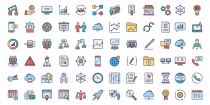 Web And Content Marketing Isolated Vector Icons  Screenshot 4