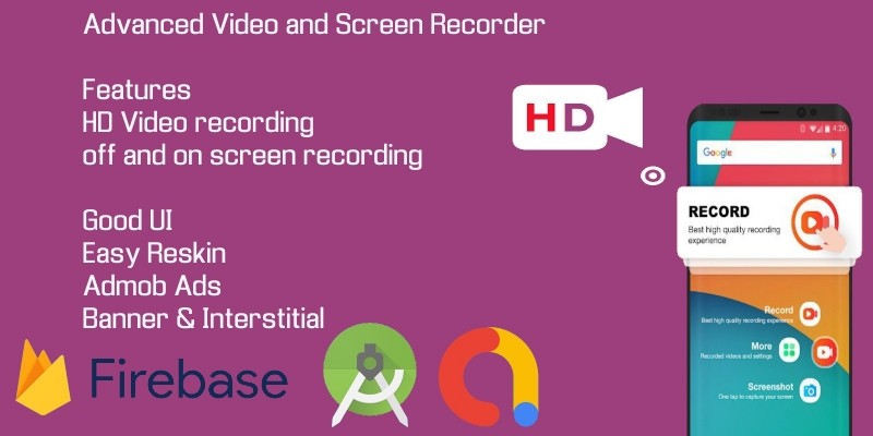 Video And Screen Recorder Android Source Code