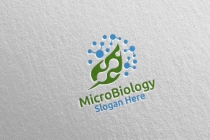 Micro Science And Research Lab Logo Design Screenshot 2