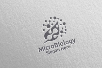 Micro Science And Research Lab Logo Design Screenshot 3
