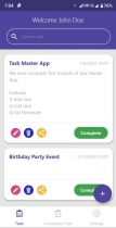 Task Master - Complete Flutter Application Screenshot 2