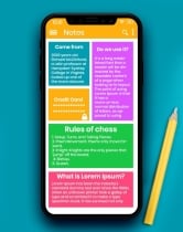 Material Notes - Colorful Notes Android Template Screenshot 2