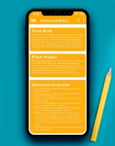 Material Notes - Colorful Notes Android Template Screenshot 3