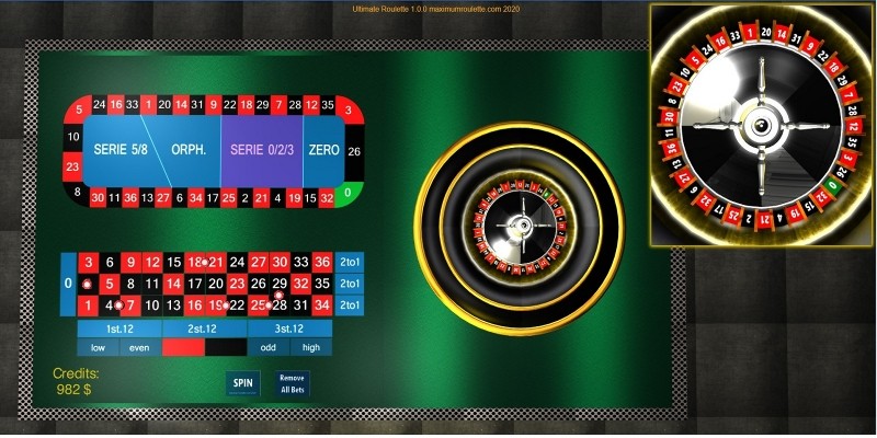 Ultimate Roulette JavaScript