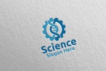 Chemical Science and Research Lab Logo Design Screenshot 2