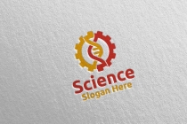Chemical Science and Research Lab Logo Design Screenshot 4