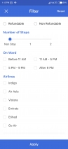 Flight Booking - Android Studio UI Template Screenshot 10