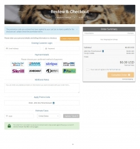 Panther Hosting Cart - WHMCS Order Form Template Screenshot 15