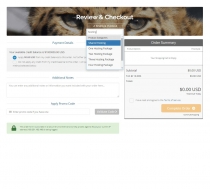Panther Hosting Cart - WHMCS Order Form Template Screenshot 16
