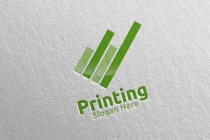 Digital Printing Company Logo Design Screenshot 2