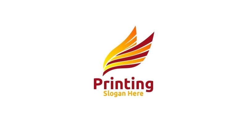 Fly Printing Company Logo Design