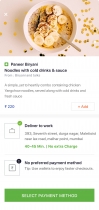 Food Delivery UI Kit Android Studio Screenshot 7