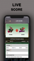 Live Cricket - Android Design UI Kit Screenshot 4