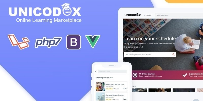 Unicodex Academy - Online Learning Marketplace