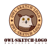 Owl Sketch Logo