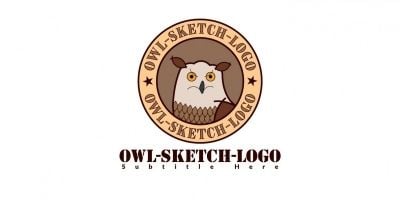 Owl Sketch Logo