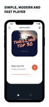 Radio Mini - Full iOS Application Screenshot 2