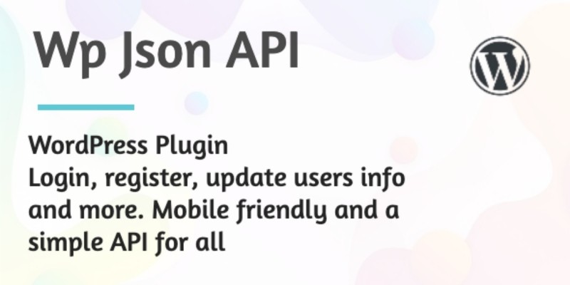 WP JSON API Plugin for WordPress REST API