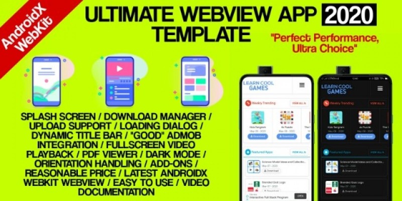 Ultimate Webview App Template Android
