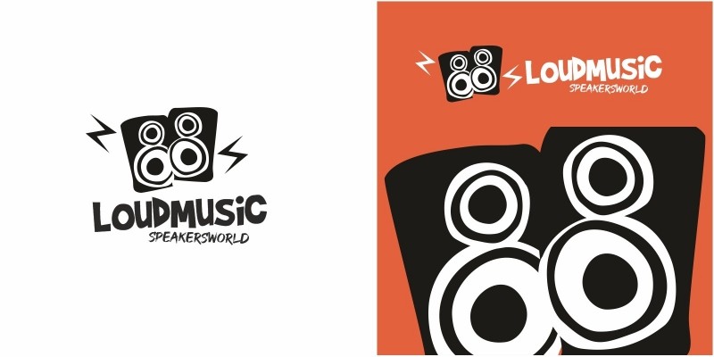 Loud Music Speakers Logo