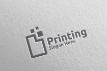 Paper Printing Company Logo Screenshot 3