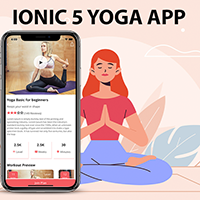 Yoga Workout Ionic 5 App Template