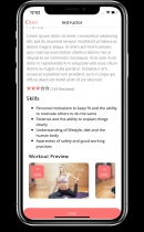 Yoga Workout Ionic 5 App Template Screenshot 4