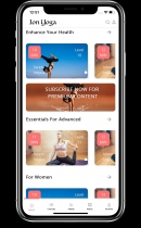Yoga Workout Ionic 5 App Template Screenshot 7