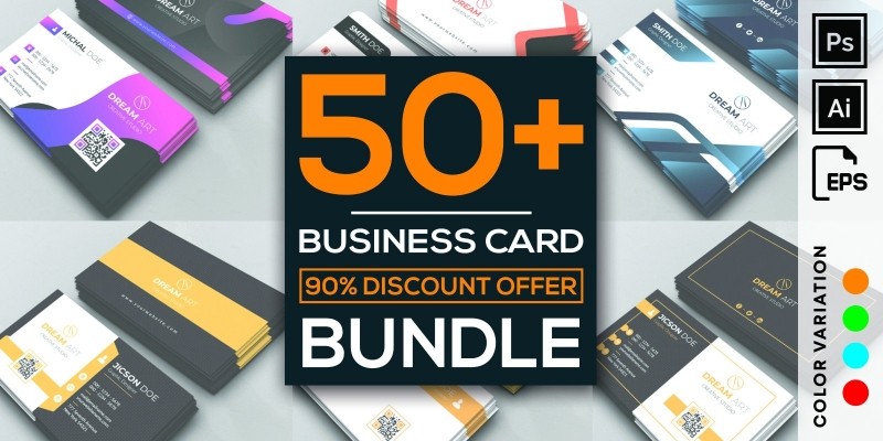 50 More Professional Business Card Design Bundle