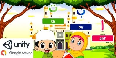 Hijaiyah Alphabet For Kids Unity Game