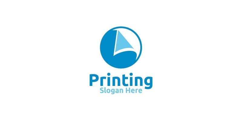 Paper Printing Company Logo Design