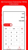 All Currency Converter Calculator - Android Source Screenshot 1