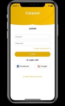 Ionic 5 Car Pooling Full App Template Screenshot 4