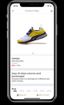 Ionic 5 Shopping Full App Template Screenshot 8