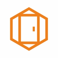 Hexagon Door Logo