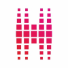 H Letter Pixel Logo