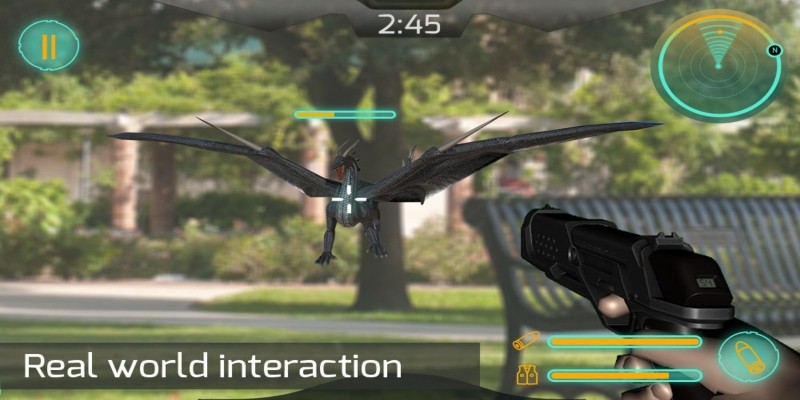 Mobile AR dragon FPS shooter 3D - Unity Project