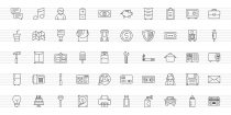 150 Thin Line Icons Screenshot 1