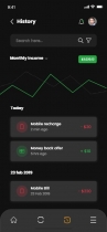 Kird - Ionic 5 Banking App Theme Screenshot 1