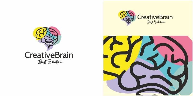 Creative Brain Logo