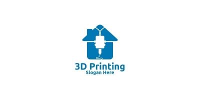 Home 3D Printing Company Logo Design 51