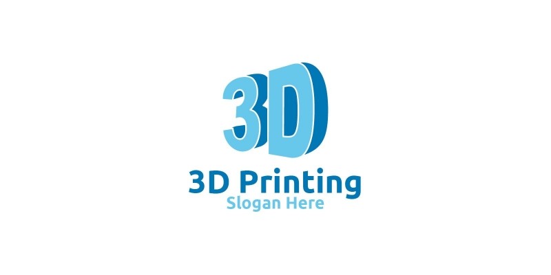 3D Printing Company Logo Design 