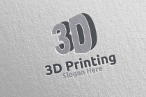 3D Printing Company Logo Design  Screenshot 3