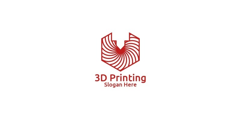 3D Printing Company Logo Design 