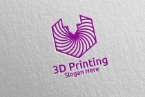 3D Printing Company Logo Design  Screenshot 2