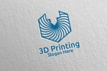 3D Printing Company Logo Design  Screenshot 4